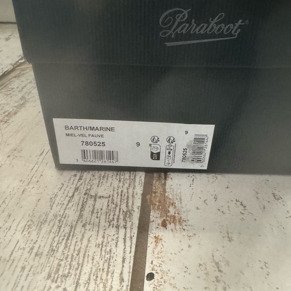 Paraboot Barth Boat Loafers Size UK 9 - Picture 6 of 6